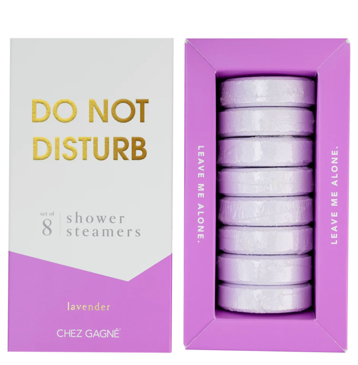 do not disturb: Shower Steamers