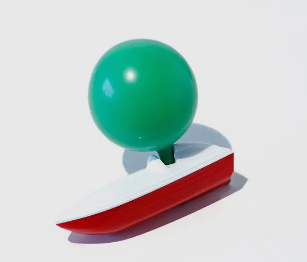 balloon boat toy