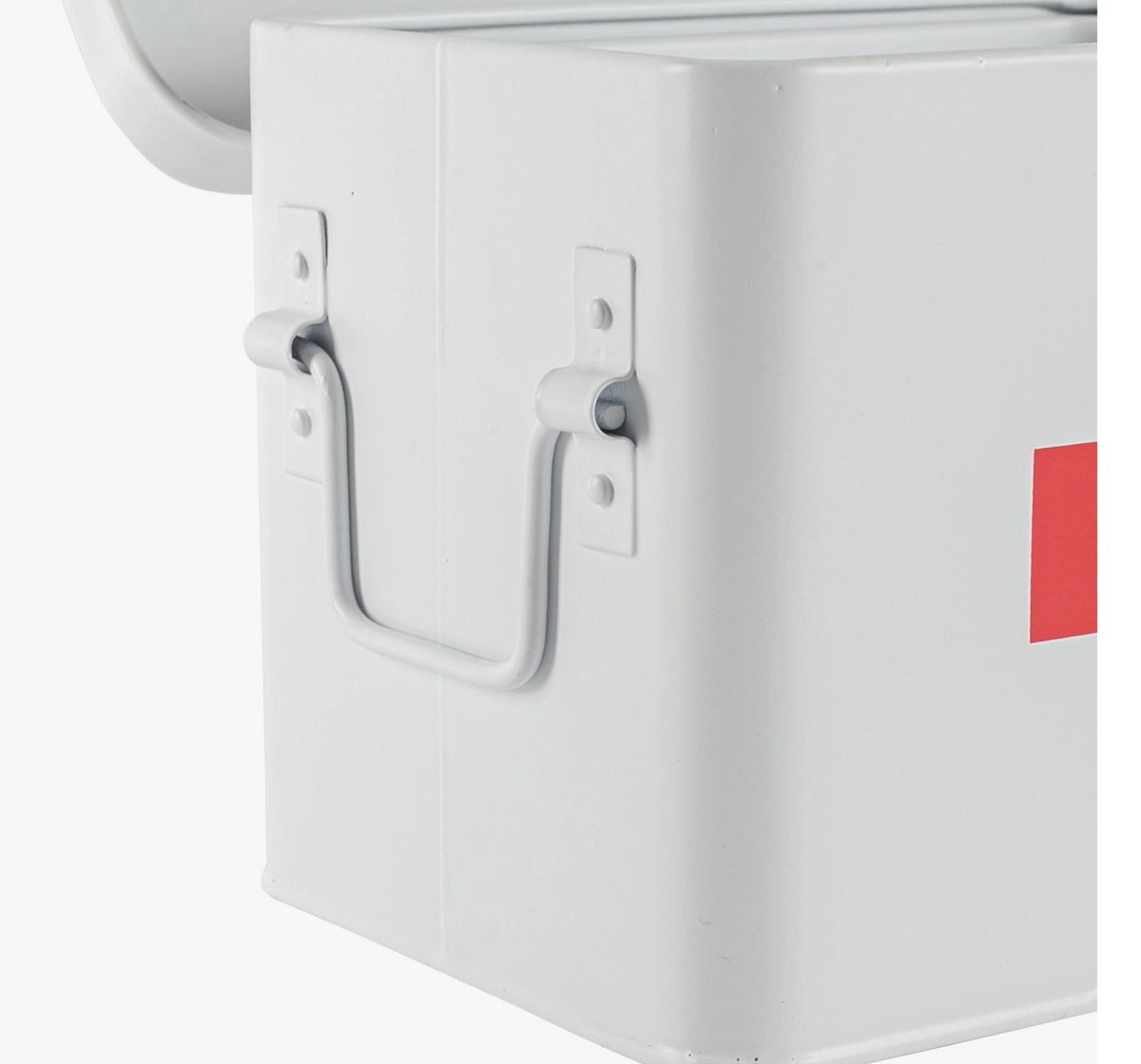 WHITE: First Aid Storage Canister